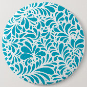 Bloem Mandala 5 Ronde Button 6,0 Cm (Voorkant)