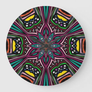 bloem Mandala Grote Klok
