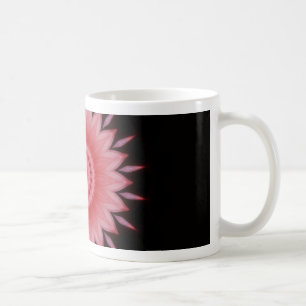 Bloem Mandala in roze Koffiemok