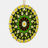 Bloem Mandala Keramisch Ornament (Rechts)