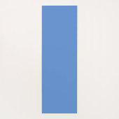 Bloem Mandala Patroon Blauw Yogamat (Achterkant)