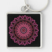 Bloem Mandala Sleutelhanger (Voorkant)