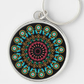 Bloem Mandala Sleutelhanger (Voorkant)