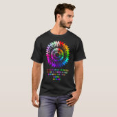 bloem mandala T-shirt (Voorkant volledig)