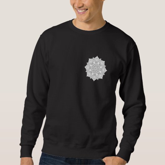 Bloem Mandala Trui (Voorkant)