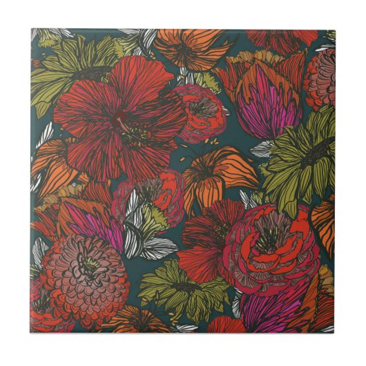 Bloem Medley Tegeltje (Voorkant)