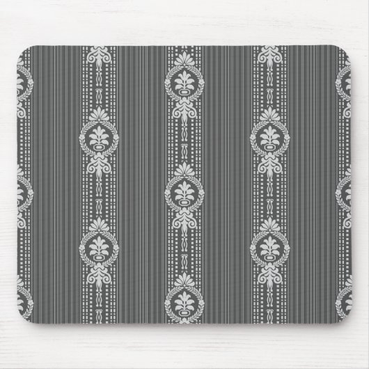 Bloem met laurelhars in grijs muismat (Voorkant)