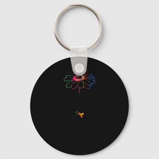 Bloem - Multiple Sclerosis Awareness Gift Sleutelhanger (Voorkant)