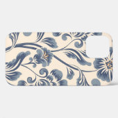  bloem naadloos patroonelement. Elegant t Case-Mate iPhone Case (Achterkant (horizontaal))