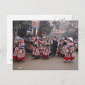 Bloem naar de markt briefkaart (Voorkant / Achterkant)