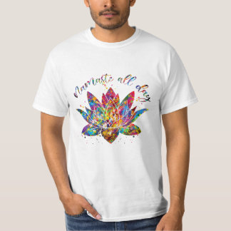 Bloem Namaste Yoga Waterverf T-shirt