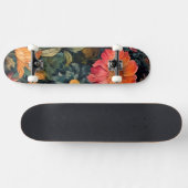 Bloem natuur kunst skateboard (Horizontaal)