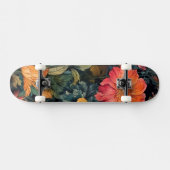 Bloem natuur kunst skateboard (Horizontaal)