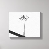 Bloem Nazca Peru oude idool geoglyf symbool Ind Canvas Afdruk (Voorkant)