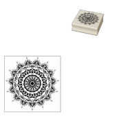 bloem nieuwe kunststempel rubberstempel (Gestempeld)