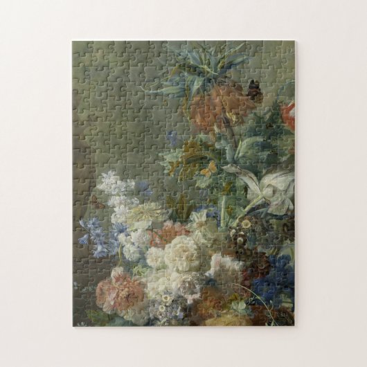 Bloem, nog leven, Huysum Legpuzzel (Verticaal)