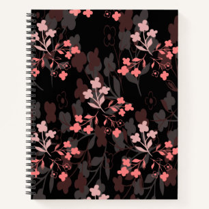 Bloem notebook notitieboek