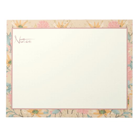 Bloem Notitieblok (Voorkant)