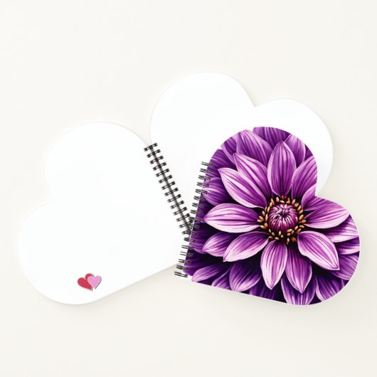 bloem notitieboek (Binnen)