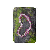 Bloem op de Rocks Badmat (Voorkant Verticaal)