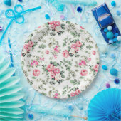 Bloem Papieren Bordje (Feest)