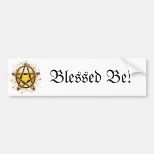 Bloem Pentagram Bumpersticker