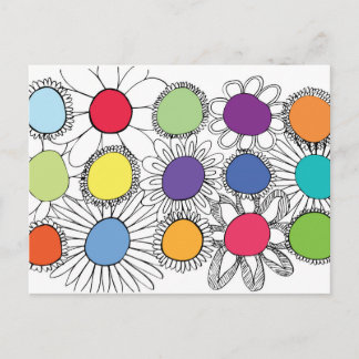 Bloem Pop Briefkaart