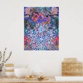 bloem poster (Keuken)