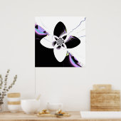 bloem poster (Keuken)