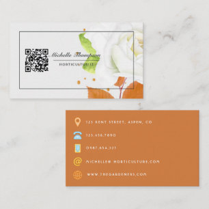 Bloem QR-code visitekaartje