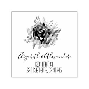 Bloem Retouradres Zelfinktende Stempel