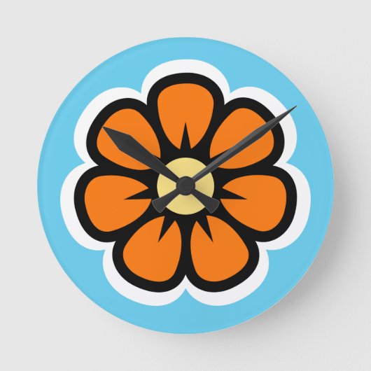 Bloem Ronde Klok (Voorkant)