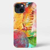 Bloem Roos iPhone Hoesje (Achterkant)