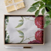 Bloem Roos Patroon Tissuepapier (Geschenk)