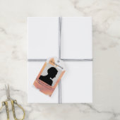 Bloem rouw lint labels cadeaulabel (Met Touw)