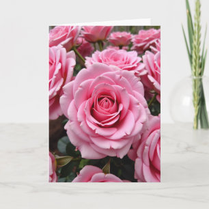 Bloem Roze Bloei Kunstkaart Kaart