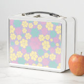 Bloem - roze, geel, Paars en groen (In situ)