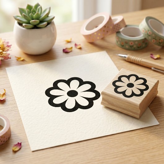Bloem Rubberstempel