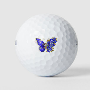 Bloem Saffier Vlinder Golfballen