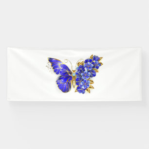 Bloem Saffier Vlinder Spandoek