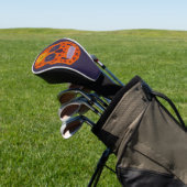 Bloem Schedel 1 Golfheadcover (Insitu)