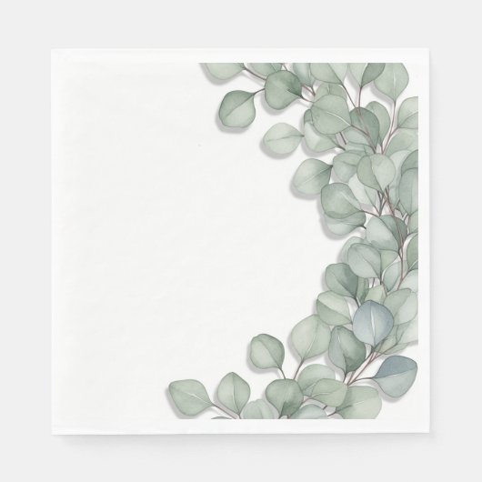 bloem servet (Voorkant)