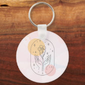 Bloem Sleutelhanger (Voorkant)