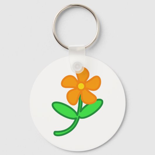 Bloem Sleutelhanger (Voorkant)