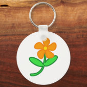 Bloem Sleutelhanger (Voorkant)