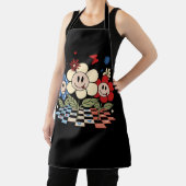 Bloem Smiley Flag Vierde 4e juli Indepen Schort (Insitu)