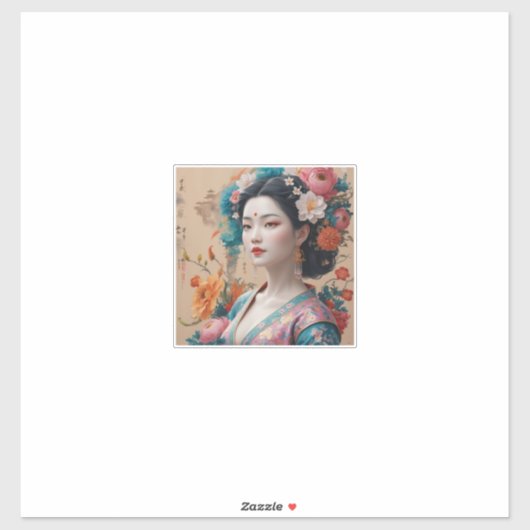 Bloem Sticker (Vel)
