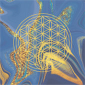 bloem sticker (Voorkant)