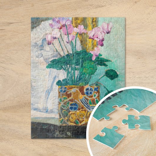 Bloem stilleven | Koloman Moser Legpuzzel