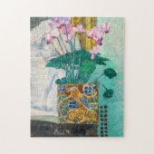 Bloem stilleven | Koloman Moser Legpuzzel (Verticaal)